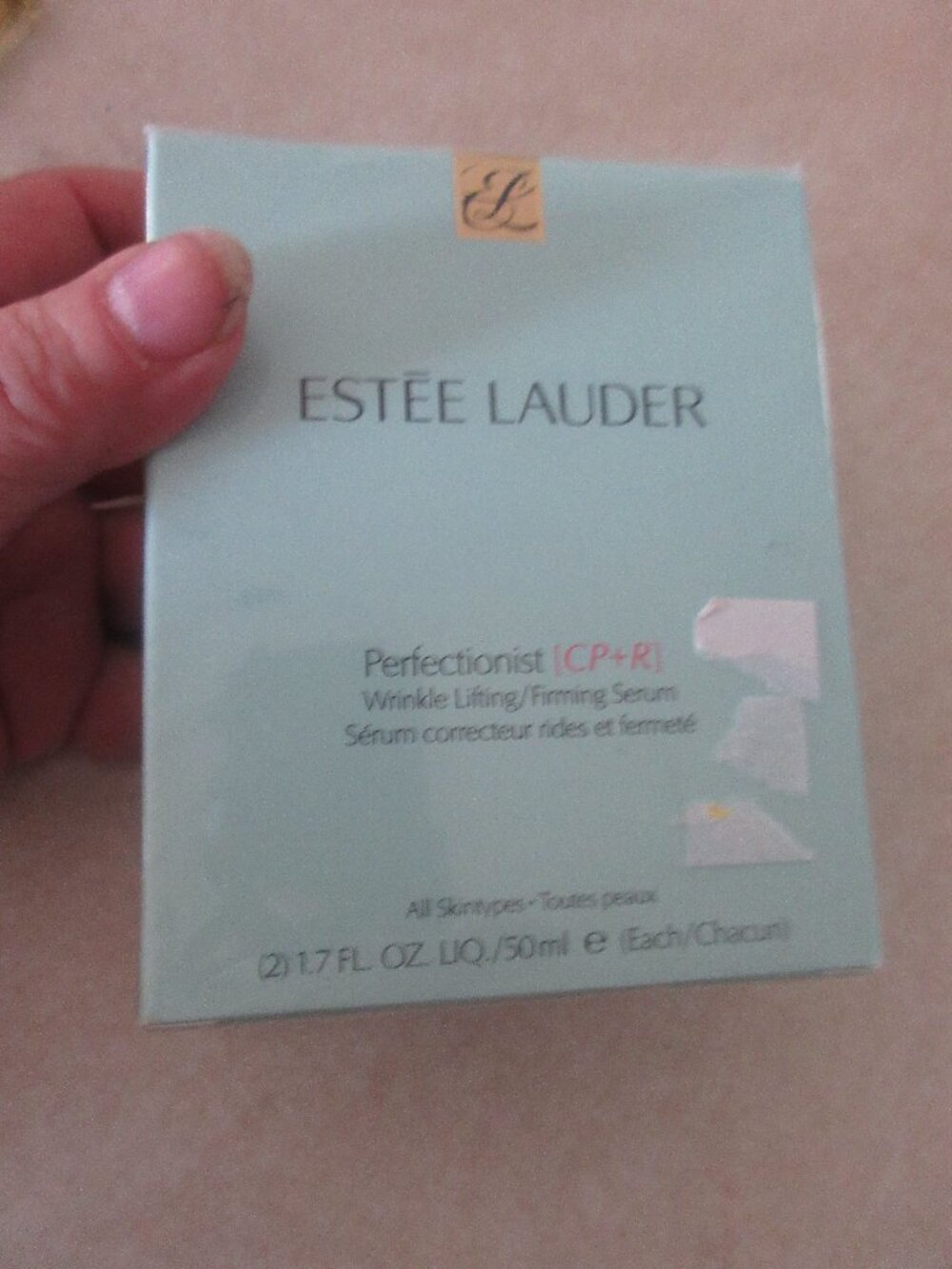 Estee Lauder Perfectionist CP+R Wrinkle Lifting Firming Serum 1.7oz,50ml NEW x2